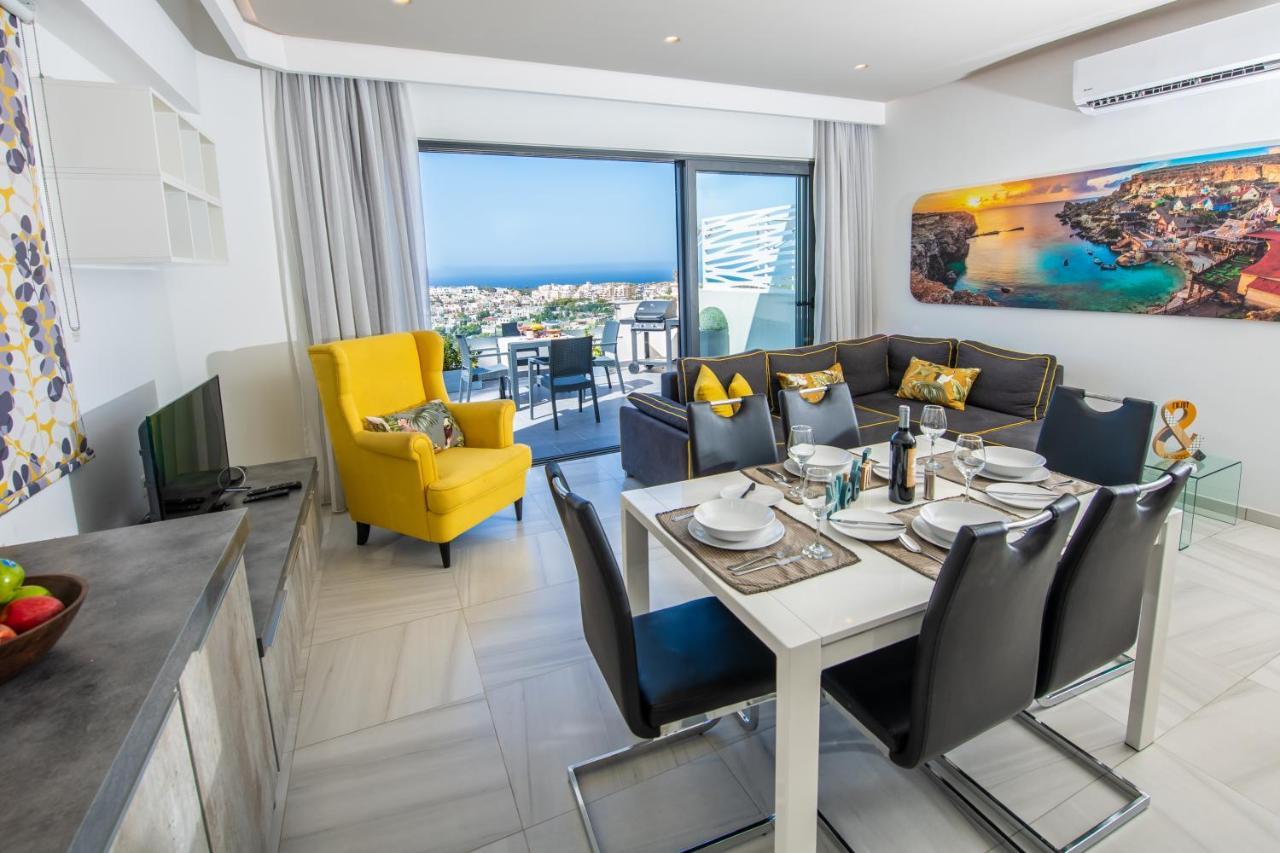 Artist Terrace Apartments Mellieħa Exterior foto
